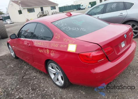 2011 BMW 328I from USA, damaged, VIN WBAKE3C54BE557550